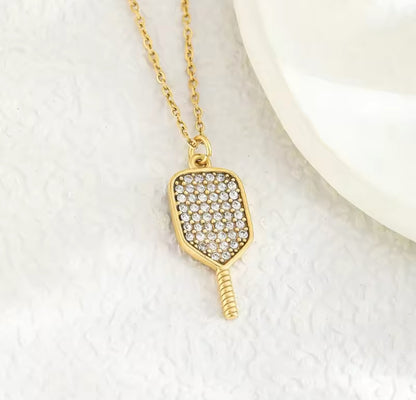 Pickleball Pendant Necklaces