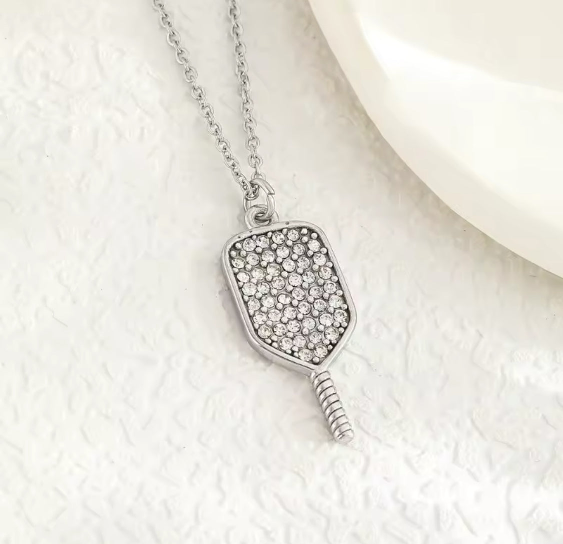 Pickleball Pendant Necklaces