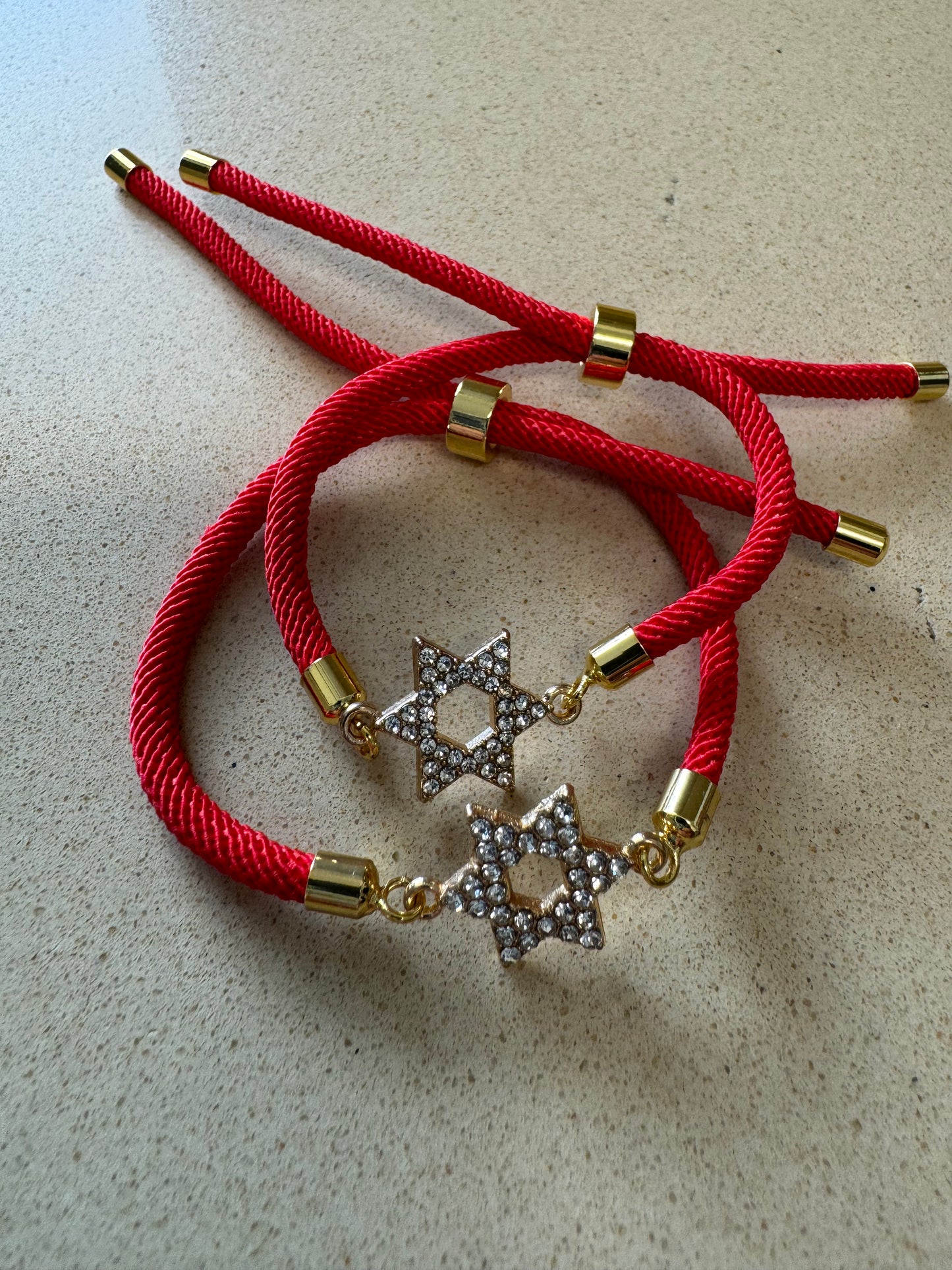 Red String Magen David Bracelet