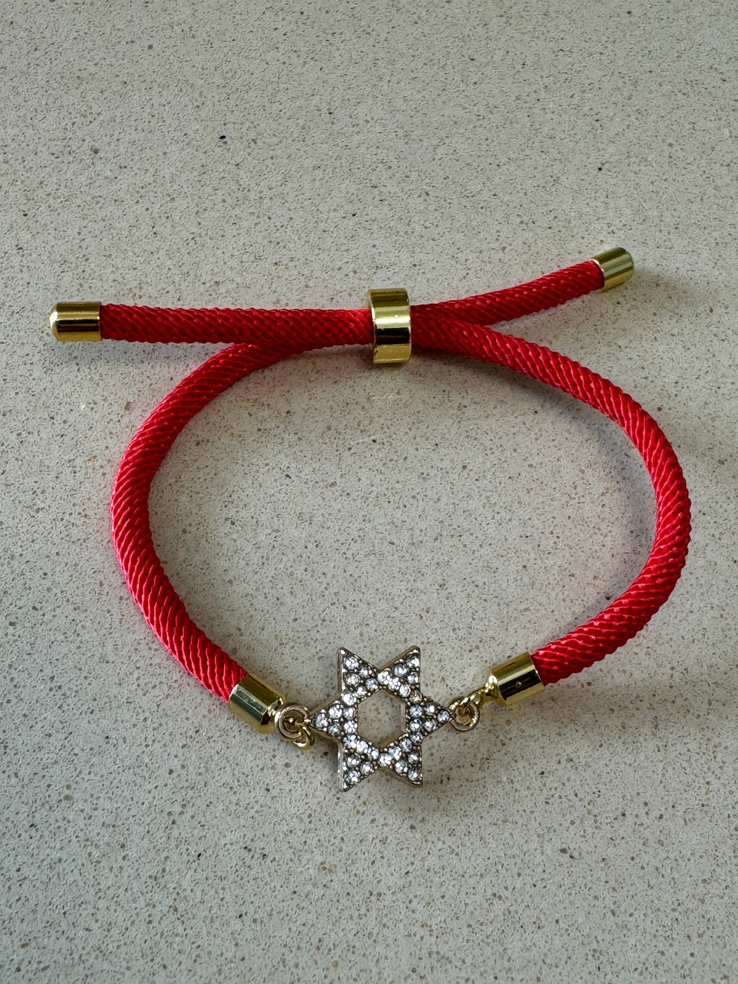 Red String Magen David Bracelet